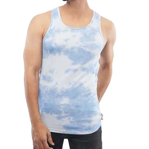 เสื้อกล้ามออกกำลังกายผู้ชายสั่งทำพิเศษ-ผ้ายืดสแปนเด็กซ์/โพลีเอสเตอร์ แห้งเร็ว ระบายอากาศได้ดี เป็นมิตรกับสิ่งแวดล้อม สไตล์สตรีทแวร์ ตำแหน่งโลโก้แบบกำหนดเองได้ - Product Image 6