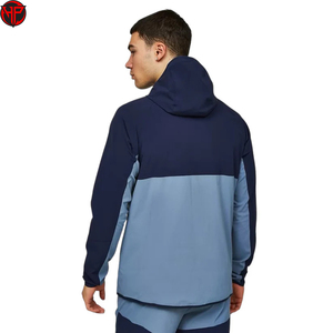 <b>Men</b> 2 Piece Windbreaker Tracksuit Set Hooded <b>Jacket</b> Jogger Pants Breathable Quick Dry Casual Sportswear Woven Tracksuit Sets - Product Image 6