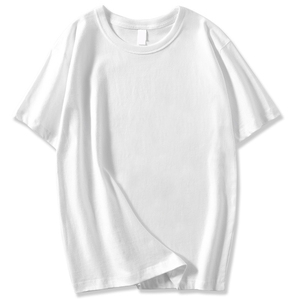 Camisetas al por mayor 100% algodón para hombre, camisetas lisas, impresión DTG personalizada, camiseta extragrande en blanco, camiseta unisex con logo personalizado - Product Image 6