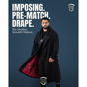 Gabardina de lana extragrande para hombre, estilo gótico, tipo capa, abrigo de calle vanguardista, fabricante OEM de ropa exterior. - Product Image 5