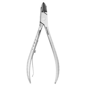 Cortauñas Profesional Curvo de Acero Inoxidable para Esterilización en Autoclave, Cortador y Removedor de Cutículas - Product Image 1