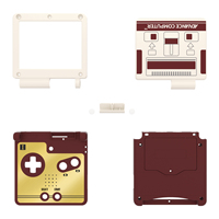Coque de remplacement améliorée pour Gameboy Advance SP Kit complet de boîtier pour GBA SP-Design durable et élégant