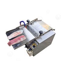 Machine à peler la peau de tilapia, machine à éviscérer le poisson skate