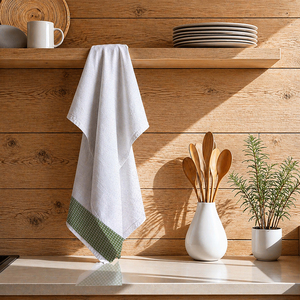 Top Selling Indian Manufacturer 100% Cotton Christmas <b>Kitchen</b> <b>Towel</b> Waffle Pattern <b>Kitchen</b> <b>Towels</b> for <b>Kitchen</b> Use. - Product Image 1