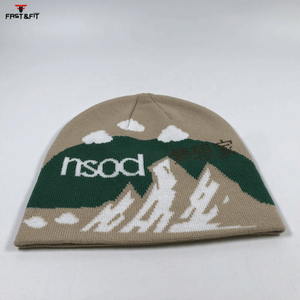 Gorros de Invierno de Diseño Personalizado, Nueva Moda, Tela de Algodón y Forro Polar, Transpirables, Impermeables, Multicolores, Unisex, con Logotipo Personalizado, para Adultos - Product Image 4