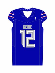 Maillot de football américain respirant, design unique, prix abordable pour les jeunes et les hommes, uniformes de football américain en vente - Product Image 2