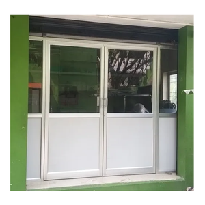 USA Standard Aluminium Glass Casement Doors Interior <b>Frame</b> <b>Swing</b> Glazing Entry <b>for</b> Exterior Bedrooms Apartments Supermarkets - Product Image 5