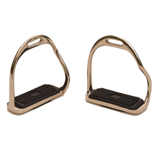 Estribos de Acero Inoxidable Antideslizantes para Montar a Caballo, para Entrenamiento con Silla Inglesa y Occidental - Product Image 1