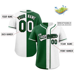 Paquete de Uniforme de Béisbol Color Azul Cielo, Paquete Completo de Uniforme de Béisbol con Nombre y Número de Equipo Personalizados OEM - Product Image 3