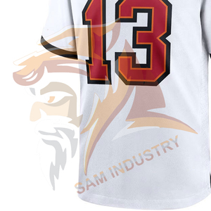 Fabricant OEM ODM de maillots de football américain pour équipes, impression par sublimation personnalisée, uniforme de football américain - Product Image 4