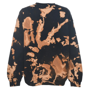 Sudadera con capucha Tie Dye para hombre, precio de fábrica, sudadera de algodón con efecto Tie Dye, con colores, tallas y logotipo personalizados. - Product Image 2
