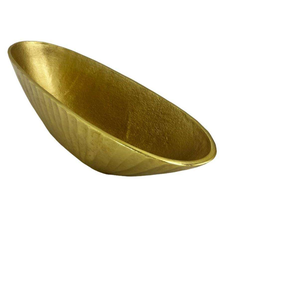Wedding Decoration Table Accessories Large Gold Bowl Metal Crafts Handmade Food Serving Bowls - Product Image 1