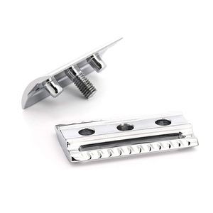 OBEXA <b>Single</b> Edge <b>Blades</b> Swedish Stainless Steel Safety <b>Razor</b> Closed Comb for Everyday Use Barbershop Quality Close Smooth Shave - Product Image 3