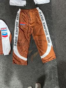 Pantalones de chándal de pana casuales para hombre, cortavientos, de cintura media, con bordado, de peso pesado, transpirables, de secado rápido, OEM - Product Image 2