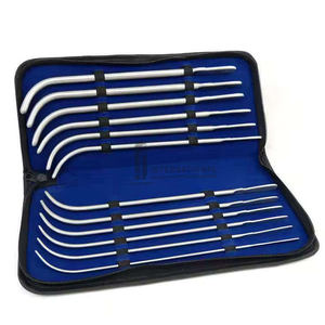 Kit de dilatateurs urétraux Van Buren manuels en acier inoxydable, 12 pièces, Classe I, pour chirurgie gynécologique, usage hospitalier, certifié CE - Vente chaude - Product Image 1