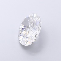 Diamant de laboratoire ovale de 4,03 carats, pureté D VVS2, aspect impeccable, polissage excellent, certifié, écologique, carbone pur synthétique
