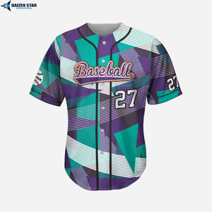Custom <b>Baseball</b> Jersey Polyester Mesh Breathable Team Uniform OEM Manufacturer - Product Image 3