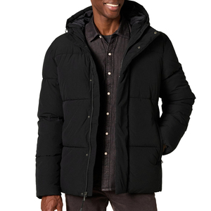 Veste matelassée pour homme, hiver, épaisse, chaude, à capuche, imperméable, coupe-vent, mode outdoor, logo personnalisé - Product Image 6