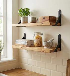 Étagères d'angle murales peu encombrantes pour la maison, le bureau, la salle de bain, la cuisine, le rangement et la décoration, disponibles à la vente en gros. - Product Image 3