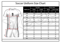 XEEP Tenue de football personnalisable pour homme XC-SU-66 en polyester respirant, à séchage rapide par transfert thermique, coupe athlétique classique ajustée, OEM Needle