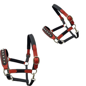 Produit phare : Bridon et licol pour cheval en cuir, entièrement personnalisables, de qualité supérieure, pour sports équestres en plein air - Product Image 4