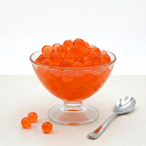 Perles de boba éclatantes de grenade de 3,4 kg en gros de Taïwan – Billes juteuses pour les garnitures de bubble tea et de milk tea – Fournitures pour les magasins - Product Image 1