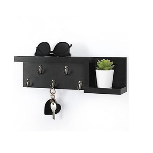Wooden <b>Key</b> <b>Hook</b> Signature Residential Utility Feature Crafted to Blend Decorative <b>Wall</b> Appeal with Convenient <b>Key</b> Placement - Product Image 3