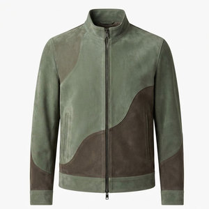 Stylish <b>Suede</b> <b>Leather</b> <b>Jacket</b> With Smooth <b>Leather</b> Finish Comfortable Design For Men Outdoor Wear Casual Looks And Daily Fashion - Product Image 1