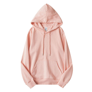 Sweat-shirt à capuche unisexe bleu clair, surdimensionné, décontracté, avec poche kangourou, manches longues, en polaire - Product Image 2