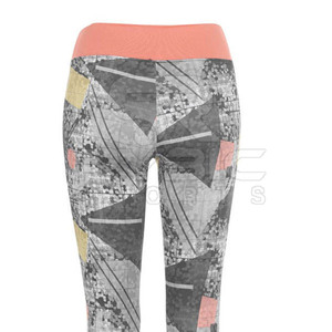 Leggings de sublimation durables très demandés pour femmes, impression numérique de haute qualité, pantalons de sport, yoga, course à pied et fitness - Product Image 4