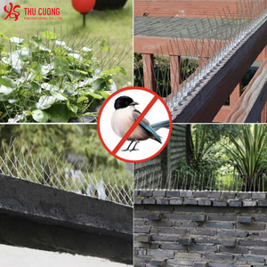 Thân thiện với môi trường rắn chống chim Gai không gây chết người bệ Polycarbonate không giết chim kiểm soát cho sóc sử dụng ngoài trời - Product Image 6