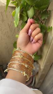 New Arrival Wedding Fashion Collection <b>Bangles</b> Churiyan Sets Handmade Kashmiri Glass <b>Bangles</b> for Girls Women Bridal Wear - Product Image 6