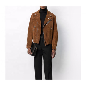 Cowboy Man Leather Jacket Long Fringes Leather Jacket Men Original Cow Suede Leather Jacket Zipper Closure Reimagined - Product Image 4