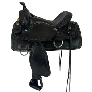 Selle de Barrel Racing Western en Cuir Véritable Premium avec Arceau en Bois – Équipement Professionnel pour l'Équitation à la Ferme – Fabricant, Usine, Exportateur - Product Image 2