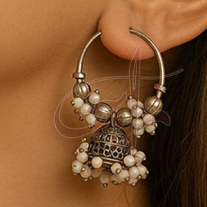 Best Quality <b>Light</b> Weight Trendy Gold Plated Wedding Stainless Steel Earrings New Design Wholesale Price Women's - Product Image 6