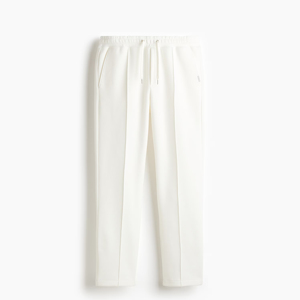 กางเกงจ็อกเกอร์ทรงคลาสสิกสำหรับผู้หญิง ดีไซน์เรียบหรู ทรงเข้ารูป ยืดหยุ่น สวมใส่สบาย เหมาะสำหรับลุคสบายๆ ทันสมัยในชีวิตประจำวัน - Product Image 2