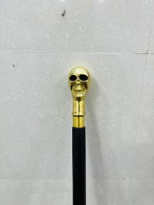 Bastón Multifuncional con Mango de Latón Pulido - Bastón de Madera de Palisandro - Plegable en 3 Secciones - Uttarakhand - Product Image 3