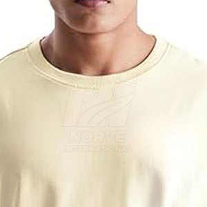 Camiseta Oversize para Hombre con Sensación de Algodón Transpirable para Comodidad Durante Todo el Día - Product Image 5