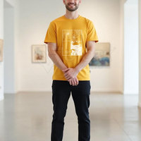 T-shirts pour hommes en coton, coupe ajustée, vente flash, t-shirts à manches courtes pour hommes, en vente en ligne