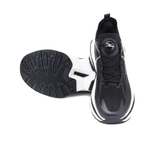 Zapatos de Senderismo Negros y Grises para Hombre, Zapatillas Resistentes para Exteriores, Calzado Duradero con Cordones, Agarre Reforzado para Senderos y Viajes - Product Image 4