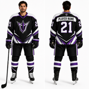 Uniforme de Hockey sobre Hielo para Equipos, Conjunto de Jersey, Pantalones y Calcetines, Etiqueta Privada, Pedido al por Mayor, OEM, ODM, Ropa Deportiva, Conjunto Completo - Product Image 3