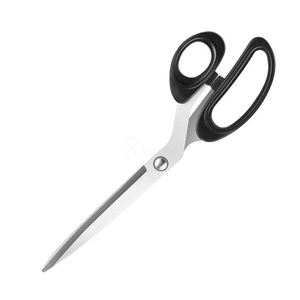 Hair Styling Tools Long & Short Handle Ergonomic Barber <b>Scissors</b> Stainless Steel Sharp Straight Blade Non Slip Barber <b>Scissor</b> - Product Image 5