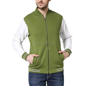 Chaquetas Universitarias para Hombre al por Mayor, Chaquetas Universitarias Lisas, Chaqueta de Béisbol Universitaria para Hombre, Envío DDP - Product Image 3