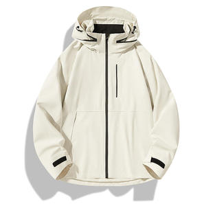 Custom Logo Quick Dry Outerwear Active Lightweight Shower Resistant Windbreaker Workout <b>Running</b> <b>Jackets</b> for <b>Men</b> - Product Image 2