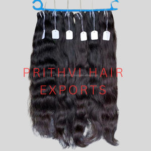 Cheveux indiens Remy de qualité supérieure, double trame machine |   Cheveux humains ondulés à trame unique attachés à la main |   Extensions de texture naturelle - Product Image 6