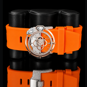 Reloj de pulsera de lujo para hombre con diamantes de moissanita y brazalete con incrustaciones de diamantes - Product Image 4