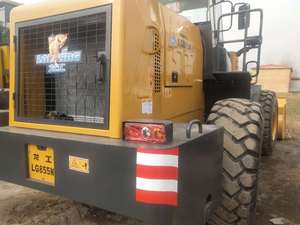 Chargeuse sur pneus d'occasion 2022 Lonking LG855N L855H 5 tonnes, Chargeuse frontale robuste et stable avec grappin - Product Image 4