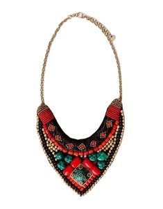 CRYSTAL CRAFT Boho Polymer Clay Choker Necklace Colorful African Vinyl Disc Beads Necklace Summer Beach Heishi - Product Image 1