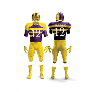 Uniforme de Fútbol Americano de Buena Calidad y Venta Caliente para Hombre, Manga Corta, Antibacteriano, Jersey de Secado Rápido - Product Image 3