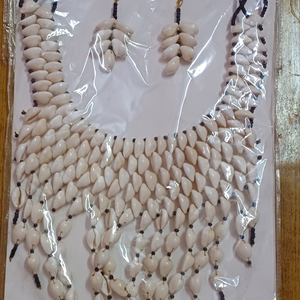 Cowry Perles Colliers Boucles d'oreilles Ensemble de bijoux de mode 20230627_093524 - Product Image 1